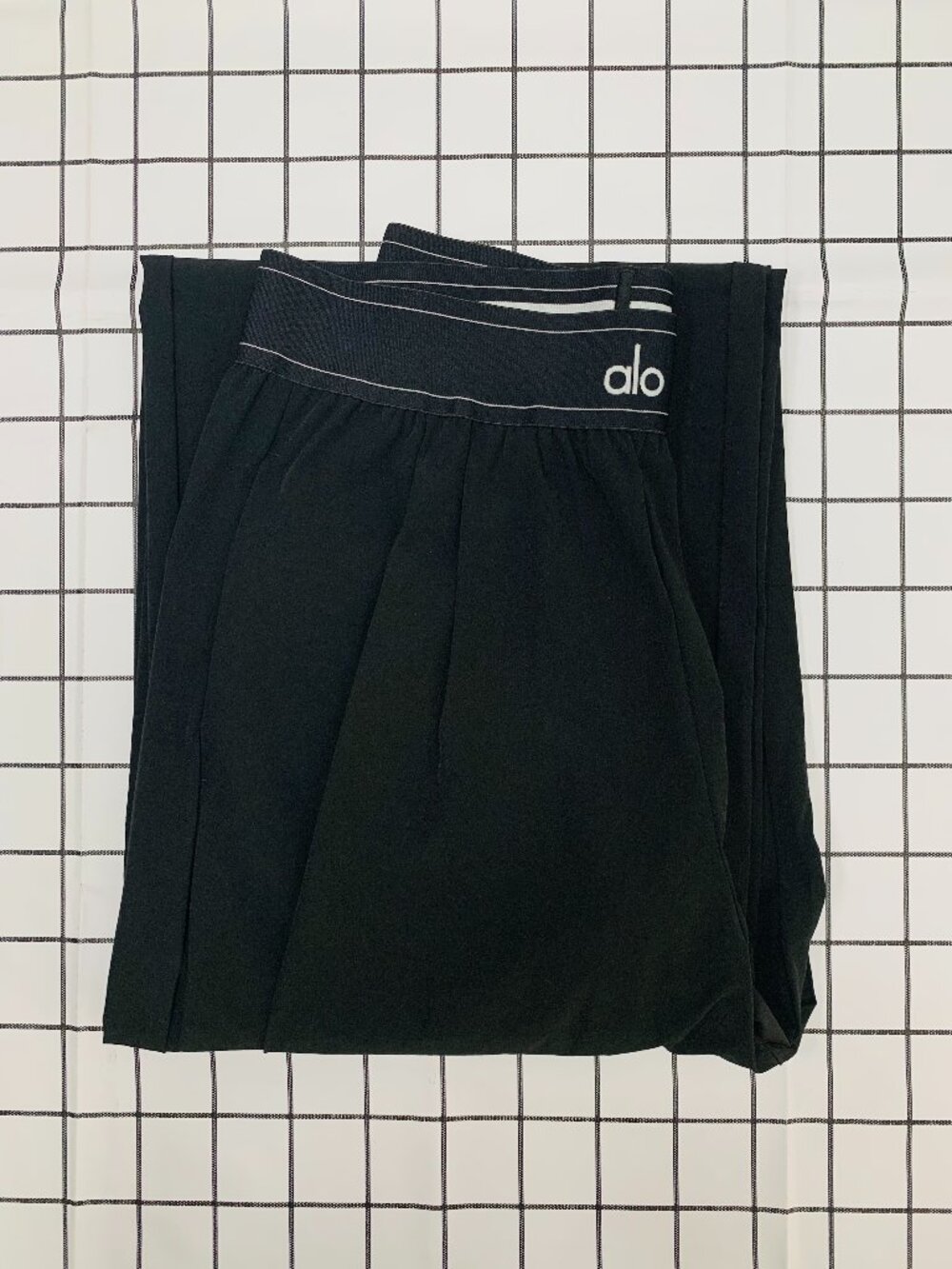 Alo Yoga Regular🔆Black Women's Trouser🤍Size XXS/XS - Picture 6 of 8